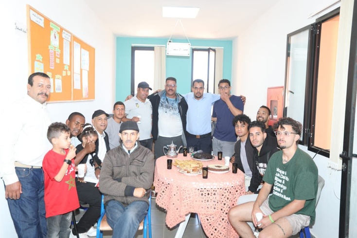 الاتحاد الرياضي لشباب الرحامنة لكرة القدم يدخل البهجة والسرور على قلوب أطفال التوحد بابن جرير الاتحاد الرياضي لشباب الرحامنة لكرة القدم يدخل البهجة والسرور على قلوب أطفال التوحد بابن جرير