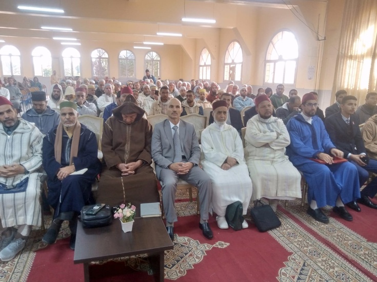 نظم المجلس العلمي المحلي  بقلعة السراغنة وبتنسيق مع المندوبية الإقليمية للشؤون الإسلامية ندوة علمية حول: نعمة الماء بين التبذير والتدبير نظم المجلس العلمي المحلي  بقلعة السراغنة وبتنسيق مع المندوبية الإقليمية للشؤون الإسلامية ندوة علمية حول: نعمة الماء بين التبذير والتدبير