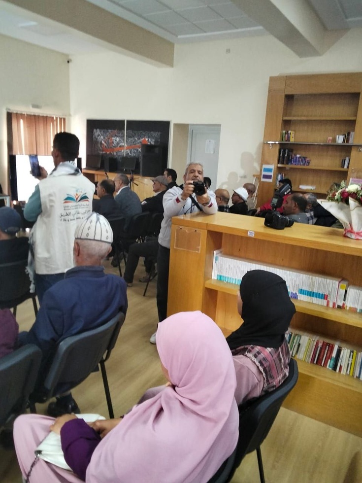 جمعية سماء الخير بابن جرير  تنظم حفلا لتوقيع ديوان " آخر الرجال" للشاعر محمد احميدشات . جمعية سماء الخير بابن جرير  تنظم حفلا لتوقيع ديوان " آخر الرجال" للشاعر محمد احميدشات .