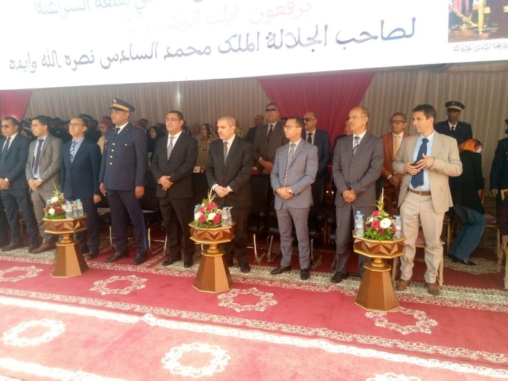 موظفوا السجن المحلي بقلعة السراغنة يحتفلون بالذكرى السابعة عشر لتأسيس المندوبية العامة لإدارة السجون وإعادة الإدماج