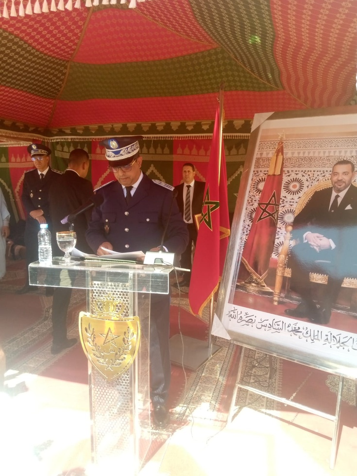 الامن الإقليمي بقلعة يخلد الذكرى 69 لتأسيس الامن الوطني الامن الإقليمي بقلعة يخلد الذكرى 69 لتأسيس الامن الوطني