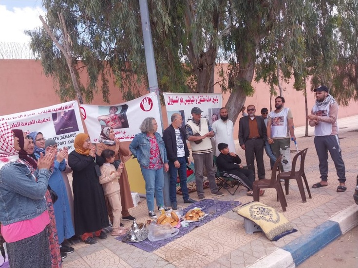 “هِمَمْ” ترفض توقيف فردين من عائلة الشبلي خلال الاعتصام وتطالب بسراحهما وبالإنصاف