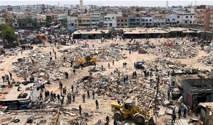 هدم اسواق الحي الحسني قطيعة مع العشوائية ام زواج مع التشرد هدم اسواق الحي الحسني قطيعة مع العشوائية ام زواج مع التشرد