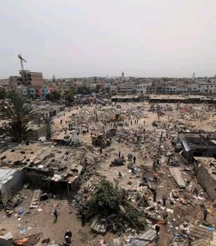 هدم اسواق الحي الحسني قطيعة مع العشوائية ام زواج مع التشرد هدم اسواق الحي الحسني قطيعة مع العشوائية ام زواج مع التشرد