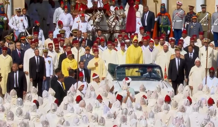 عيد العرش .. أمير المؤمنين جلالة الملك يترأس حفل الولاء بالقصر الملكي بتطوان عيد العرش .. أمير المؤمنين جلالة الملك يترأس حفل الولاء بالقصر الملكي بتطوان