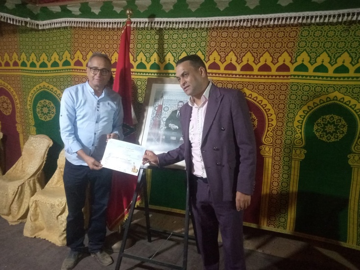 سدال الستار على  فعاليات النسخة الرابعة للمهرجان الوطني للفنون  في نسخته الرابعة بمدينة قلعة السراغنة سدال الستار على  فعاليات النسخة الرابعة للمهرجان الوطني للفنون  في نسخته الرابعة بمدينة قلعة السراغنة