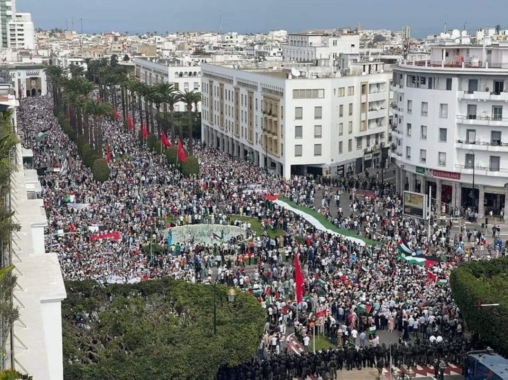 هيئات تحشد للمسيرة الشعبية التضامنية مع غزة يوم الأحد في ذكرى 7 أكتوبر