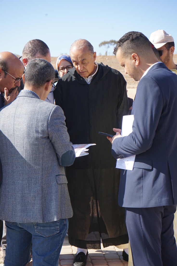 عامل إقليم قلعة السراغنة السيد سمير اليزيدي يقوم بتتبع المشاريع البنيوية الكبرى عامل إقليم قلعة السراغنة السيد سمير اليزيدي يقوم بتتبع المشاريع البنيوية الكبرى