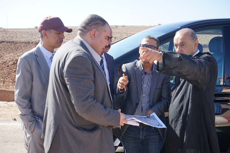 عامل إقليم قلعة السراغنة السيد سمير اليزيدي يقوم بتتبع المشاريع البنيوية الكبرى عامل إقليم قلعة السراغنة السيد سمير اليزيدي يقوم بتتبع المشاريع البنيوية الكبرى