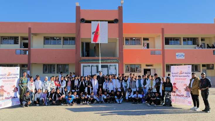 الفقيه بن صالح: قافلة النون التربوية والسوسيوثقافية: رسالة فنية لتكريس مدرسة آمنة الفقيه بن صالح: قافلة النون التربوية والسوسيوثقافية: رسالة فنية لتكريس مدرسة آمنة