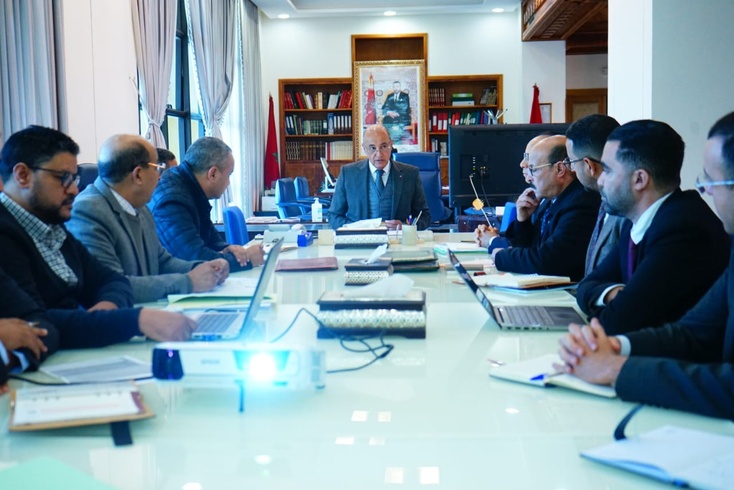 عامل إقليم قلعة السراغنة السيد سمير اليزيدي يترأس اجتماعا لتعبئة الاراضي السلالية من اجل الاستثمار الفلاحي عامل إقليم قلعة السراغنة السيد سمير اليزيدي يترأس اجتماعا لتعبئة الاراضي السلالية من اجل الاستثمار الفلاحي