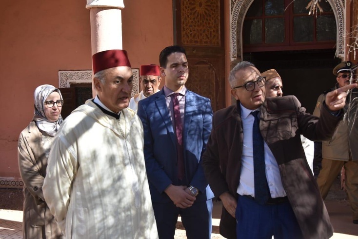 عامل إقليم قلعة السراغنة السيد سمير اليزيدي يقوم بزيارة ميدانية للجماعة الترابية سيدي رحال عامل إقليم قلعة السراغنة السيد سمير اليزيدي يقوم بزيارة ميدانية للجماعة الترابية سيدي رحال