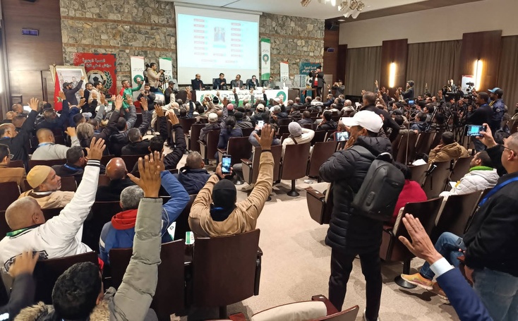 ذالعلوي المودني يتسلم بالاجماع مقاليد تسيير العصبة الجهوية مراكش اسفي لكرة القدم لولاية جديدة... ذالعلوي المودني يتسلم بالاجماع مقاليد تسيير العصبة الجهوية مراكش اسفي لكرة القدم لولاية جديدة...