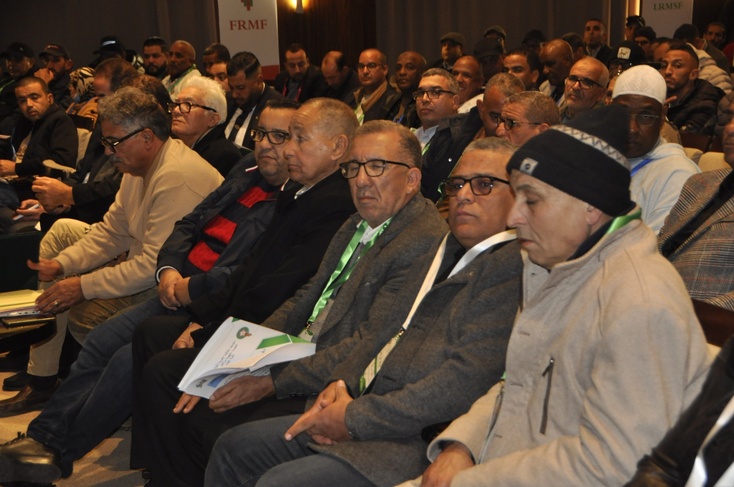 ذالعلوي المودني يتسلم بالاجماع مقاليد تسيير العصبة الجهوية مراكش اسفي لكرة القدم لولاية جديدة...