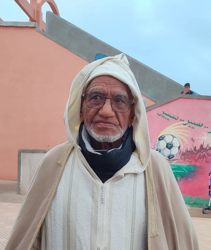 با علال الغفيري قيدوم المشجعين الرياضيين بابن جرير في ذمة الله....