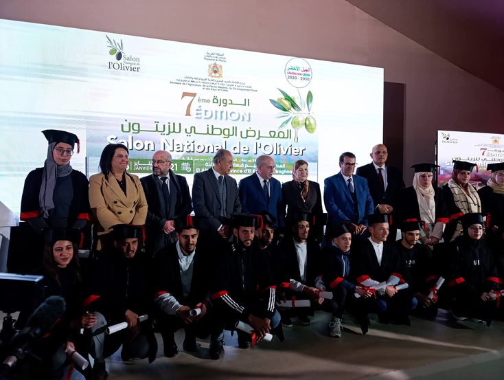 بحضور وزير الفلاحة والصيد البحري والتنمية القروية العطاوية تعيد لشجرة الزيتون مجدها