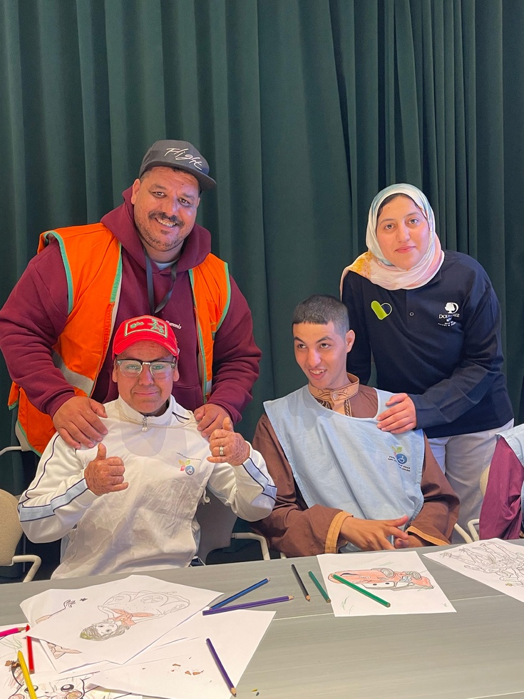 جمعية بصمة الخير بالرحامنة تنظم إفطاراً رمضانياً مميزاً لفائدة ذوي الاحتياجات الخاصة بابن جرير