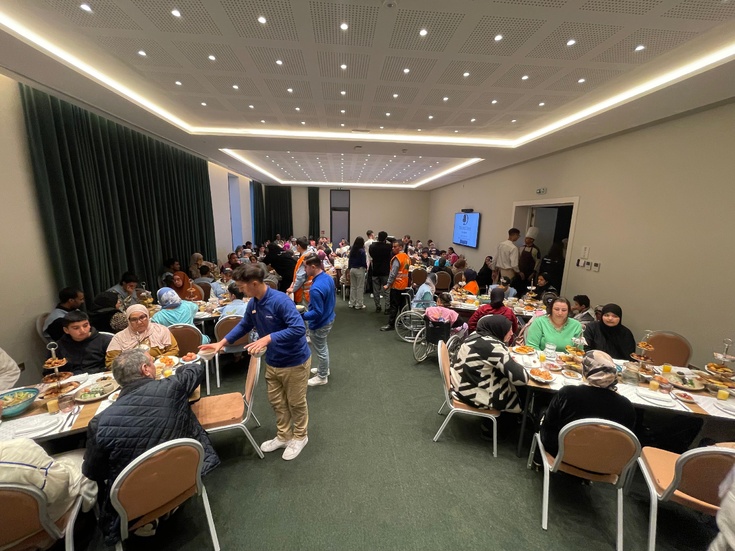 جمعية بصمة الخير بالرحامنة تنظم إفطاراً رمضانياً مميزاً لفائدة ذوي الاحتياجات الخاصة بابن جرير