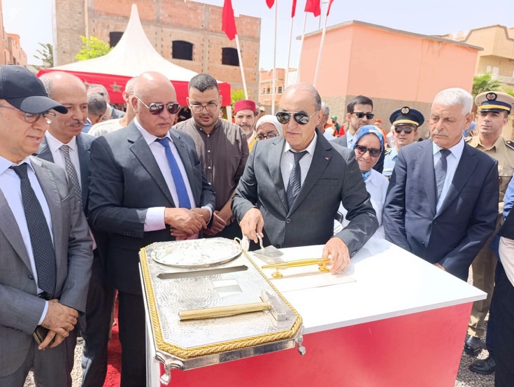 بمناسبة الذكرى السابعة والعشرين لعيد العرش المجيد عامل إقليم قلعة السراغنة سمير اليزيدي يعطي انطلاقة مجموعة من المشاريع التنموية بالاقليم بمناسبة الذكرى السابعة والعشرين لعيد العرش المجيد عامل إقليم قلعة السراغنة سمير اليزيدي يعطي انطلاقة مجموعة من المشاريع التنموية بالاقليم