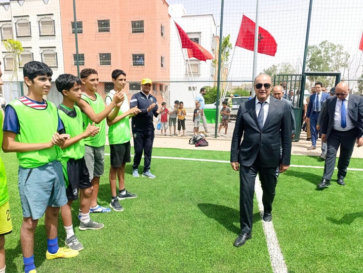 بمناسبة الذكرى السابعة والعشرين لعيد العرش المجيد عامل إقليم قلعة السراغنة سمير اليزيدي يعطي انطلاقة مجموعة من المشاريع التنموية بالاقليم بمناسبة الذكرى السابعة والعشرين لعيد العرش المجيد عامل إقليم قلعة السراغنة سمير اليزيدي يعطي انطلاقة مجموعة من المشاريع التنموية بالاقليم