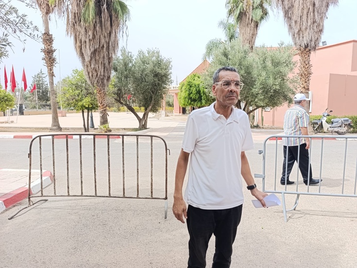 قلعة السراغنة.... رشيد بديوش يضع ترشيحه بإسم حزب الإصلاح والتنمية . قلعة السراغنة.... رشيد بديوش يضع ترشيحه بإسم حزب الإصلاح والتنمية .