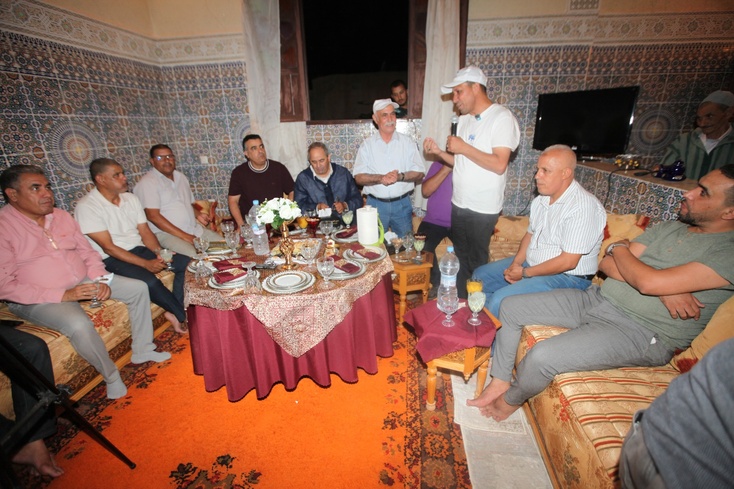 أولاد الزعرية تضع ملفات الماء والبناء والفلاحة أمام المداوي وصلاح الخير خلال لقاء انتخابي