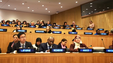 السيدة بسيمة الحقاوي تشارك اليوم الإثنين بالأمم المتحدة في الموائد الوزارية في إطار الدورة الـ61 للجنة وضع المرأة