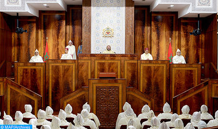 جلالة الملك يوجه خطابا ساميا في افتتاح الدورة الأولى من السنة التشريعية الثانية من الولاية التشريعية العاشرة