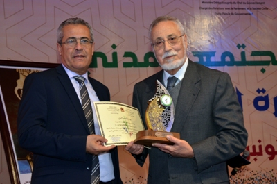حول حفل تتويج الفائزين بجائزة المجتمع المدني في دورتها الأولى