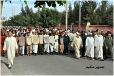 عامل اقليم الرحامنة يترأس وقائع صلاة الاستسقاء