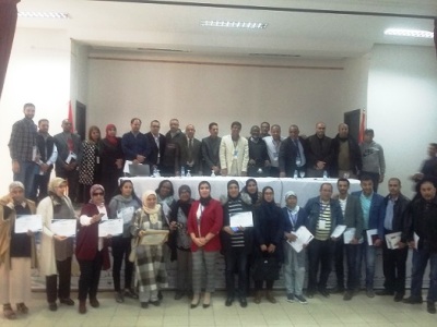 جمعية كوكب المتعلمين إقليم الرحامنة تقرير الندوة الوطنية الثالثة حول موضوع" التكوين الأساس في مهن التربية والتكوين "