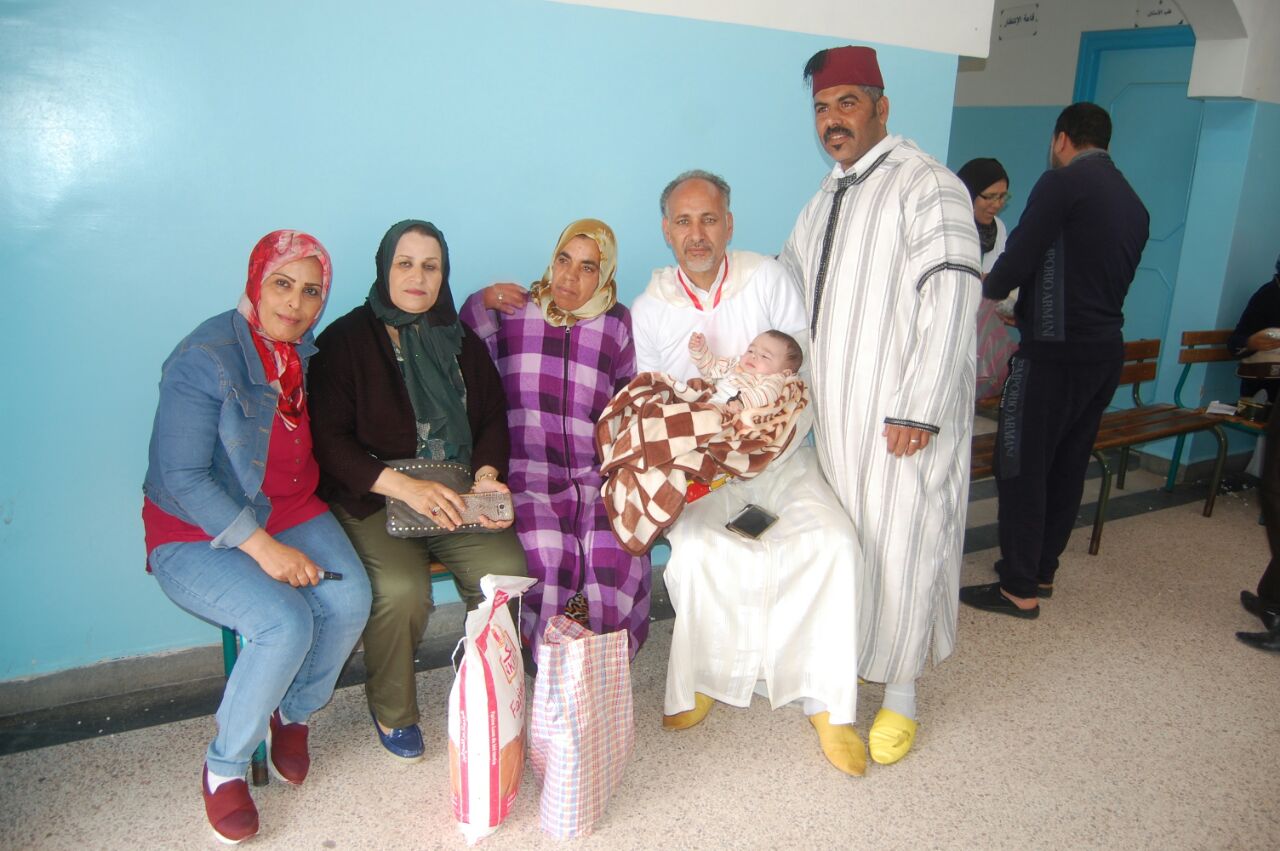 جمعية كرامتى ابن جرير تنظم عملية ختان جماعي لفائدة اطفال ساكنة ابن جرير واقليم الرحامنة