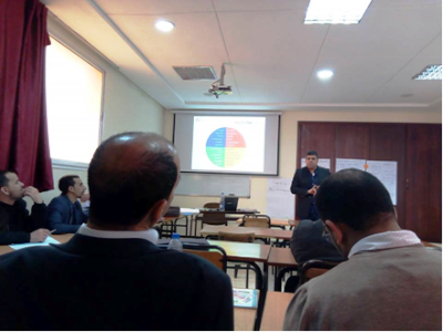 دورة تكوينية في تقنيات التواصل  لفائدة الطلبة الباحثين   بسلك الدكتوراه برحاب كلية الآداب والعلوم الإنسانية لمراكش