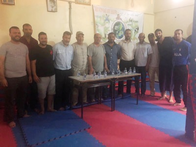 اتحاد الجمعيات الرياضية بابن جرير واقليم الرحامنة تصدر بيانا الى الرأي العام المحلي والوطني ...وتعلن من خلاله عن تجميد انشطتها الرياضية.