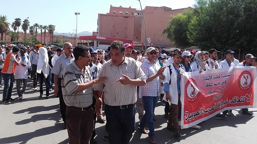 نقابة تعليمية تعلن عن انخراطها الميداني في الإضراب الوطني للأساتذة المتعاقدين