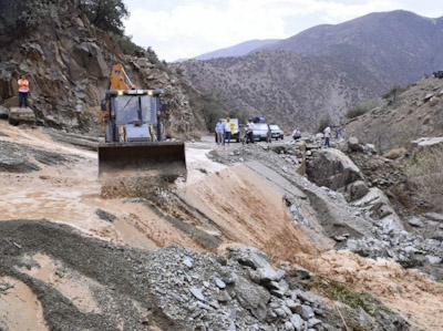 عملية انتشال جثث فاجعة إجوكاك بمنطقة توكالخير الجبلية بإقليم الحوز لازالت متواصلة