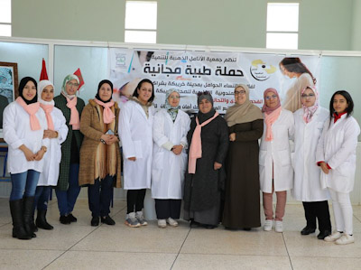جمعية الأنامل الذهبية في حملة طبية لفائدة النساء الحوامل بخريبكة