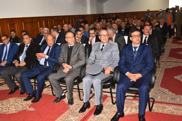 حفل تنصيب الاستاذ حميد حراش رئيسا جديدا على رأس المحكمة الابتدائية بابن جرير حفل تنصيب الاستاذ حميد حراش رئيسا جديدا على رأس المحكمة الابتدائية بابن جرير