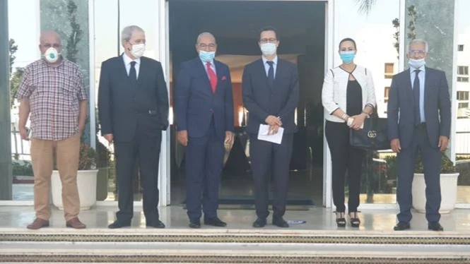 وفد فيدرالية الناشرين يؤكد، في لقاء مع فردوس، على ضرورة انعكاس دعم التوزيع والطباعة على الصحافة المغربية وفد فيدرالية الناشرين يؤكد، في لقاء مع فردوس، على ضرورة انعكاس دعم التوزيع والطباعة على الصحافة المغربية