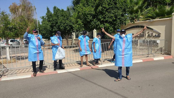 معركة نضالية للمعطلين بابن جرير تحت شعار "لا تنازل لا استسلام ثرواتنا كفيلة بتشغيلنا "