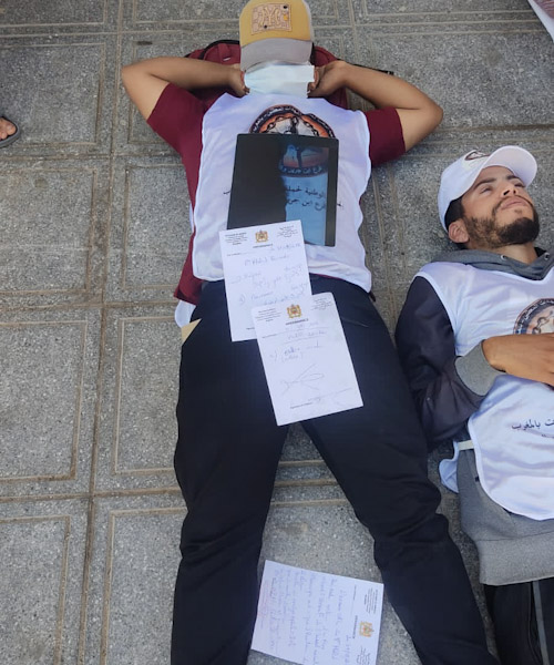 حركة المعطلين بابن جرير....نبض الشارع من أجل التشغيل