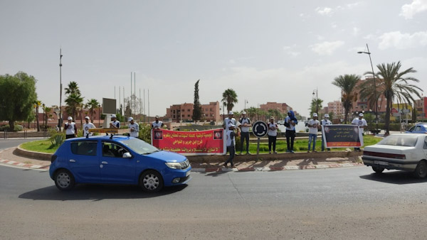 ابن جرير...حملات انتخابية وكورونا وانتحارات ومعطلون يواصلون معركتهم الاحتجاجية..! ابن جرير...حملات انتخابية وكورونا وانتحارات ومعطلون يواصلون معركتهم الاحتجاجية..!