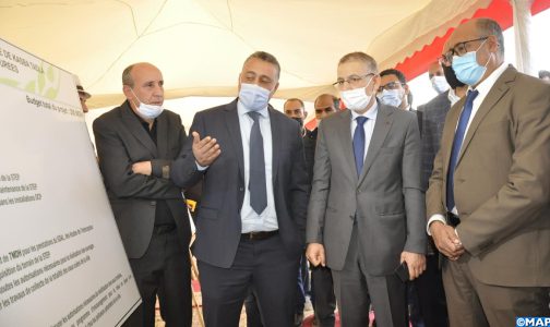 المكتب الشريف للفوسفاط .. وضع الحجر الأساس لبناء محطة لمعالجة المياه العادمة بقصبة تادلة