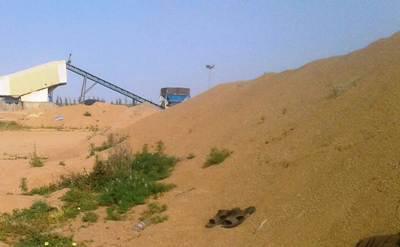   مقالع الرمال بإقليم الرحامنة....استغلال عشوائي يهدد المجال البيئي 