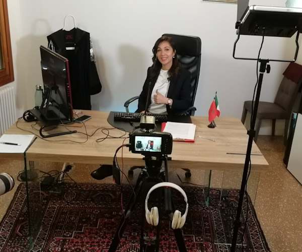 مؤتمر دولي جديد للدكتورة بدران حول" التعاون القضائي بين إيطاليا والمغرب".