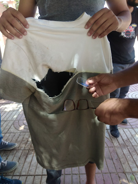    وقفة احتجاجية للمعطلين بابن جرير تندد بأسلوب المماطلة والتسويف وتدخل أمني عنيف 
