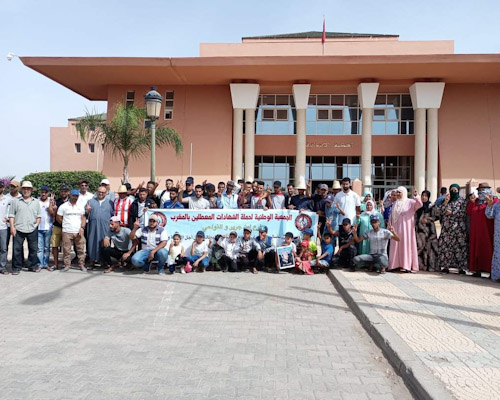   المعطلون المعتقلون بالسجن المحلي بابن جرير يواصلون إضرابهم المفتوح عن الطعام