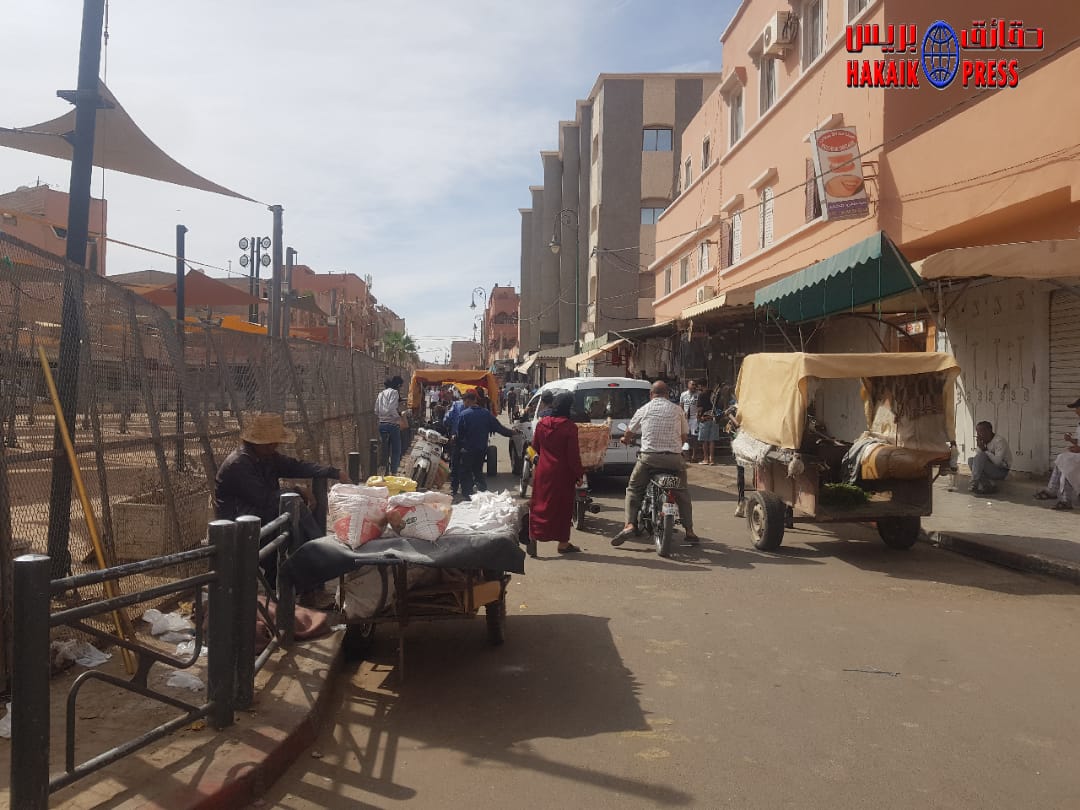   ابن جرير :الاحتلال العشوائي للرصيف أصبح يهدد أمن وسلامة الراجلين...!