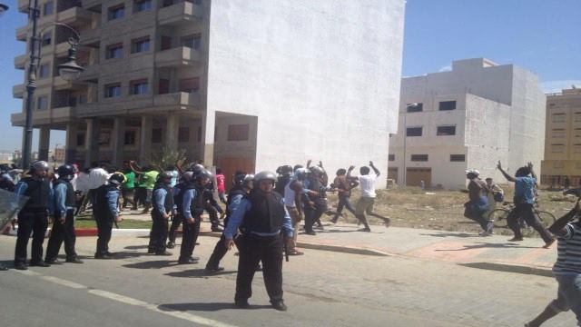 طنجة: قتيل و14 جريحا في مواجهات بين مغاربة ومهاجرين