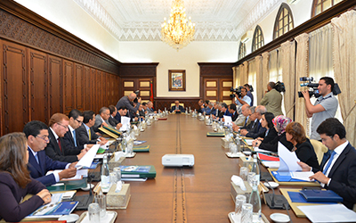 اجتماع مجلس الحكومة ليوم الخميس 30 اكتوبر 2014